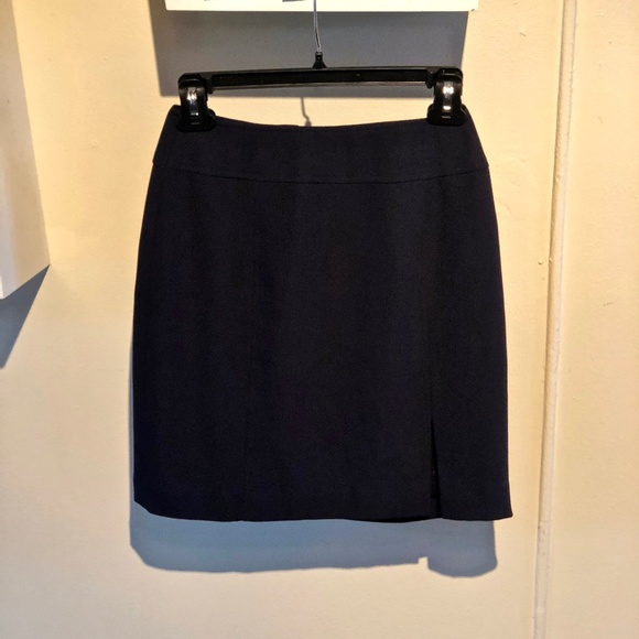 Navy Smooth Studio Skirt - Picture 1 of 5
